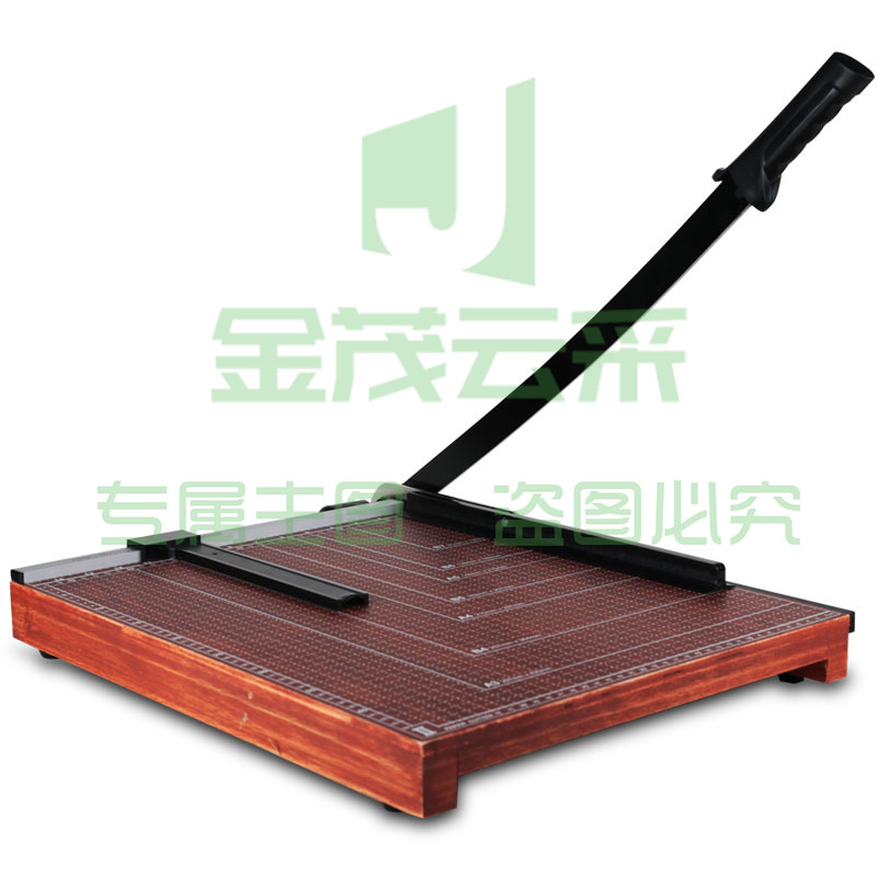 得力 木质切纸刀 8002 A3 朱红色 pcyg-2022082434069