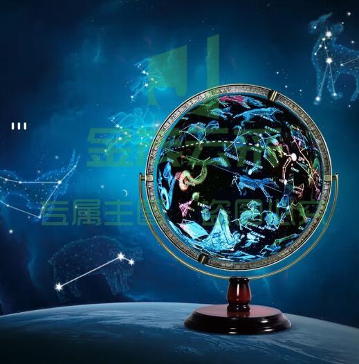 北斗 地球仪 北斗智能AR点读地球仪星座夜灯充电3d立体悬浮