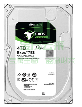 希捷(Seagate) 企业级硬盘 4TB 256MB 7200转 PMR CMR SATA 希捷银河Exos 7E8系列(ST4000NM000A)