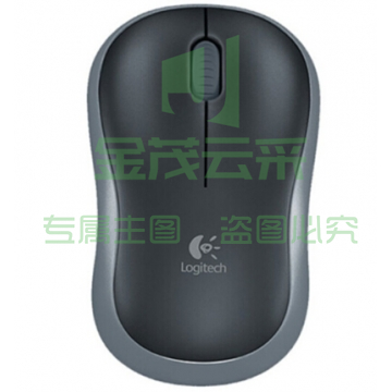 罗技（Logitech）M186 无线鼠标 黑色灰边 pcyg-240109103443