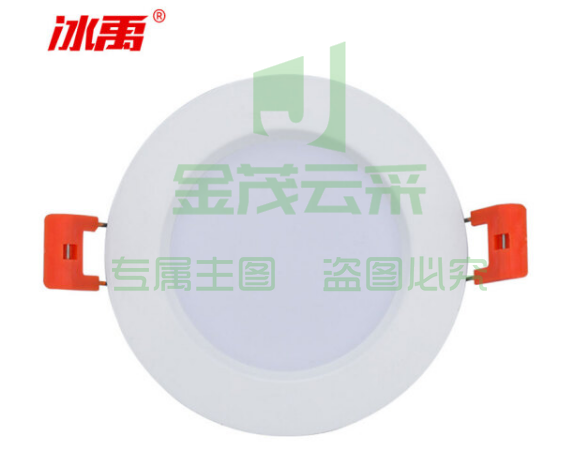 冰禹 BY-698 LED筒灯 嵌入式天花筒灯 白光 2寸3W（开孔45-55mm）pcyg-230323163846