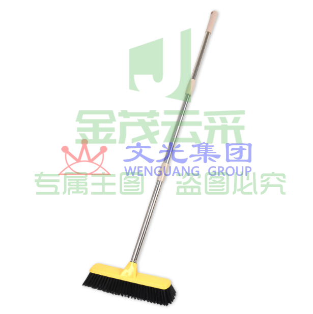  软毛刷子长杆地板刷  浴室清洁刷  刷子长31cm 杆长约120cm（可当天配送发货）