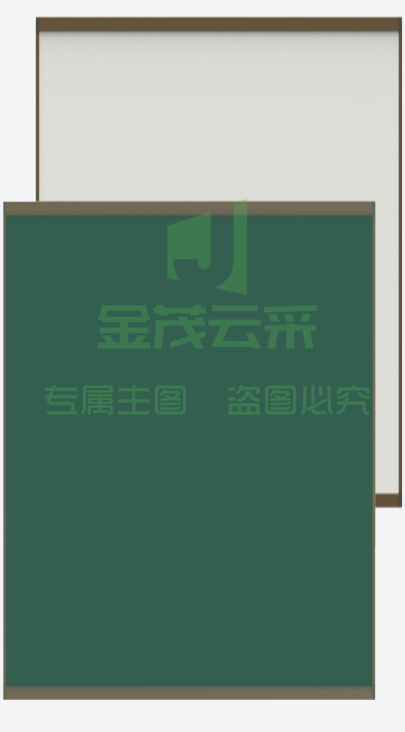 平面黑板 优质烤漆书写板 1800*900 pcyg-231110140723