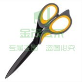 得力6027剪刀(黑)(把)（可当天配送发货）