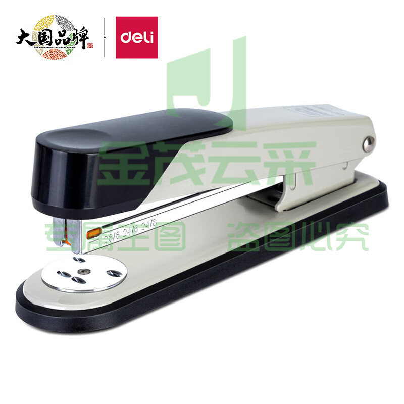 得力(deli) 0417 40页金属订书器 适配12#钉 三色随机（可当天配送发货）