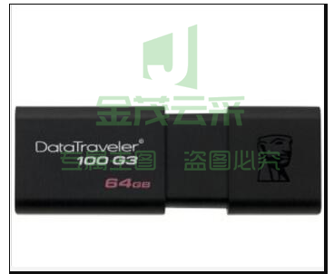金士顿 U盘  64GB USB3.0 高速优盘（可当天配送发货）