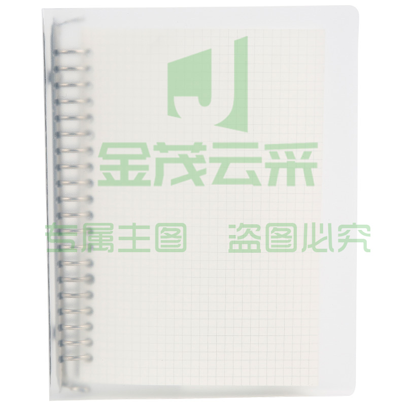 晨光(M&G)文具A5/50页方格活页本 20孔活页纸线圈本 PP封面手账本 记事笔记本子 单本装APY8PN93（可当天配送发货）