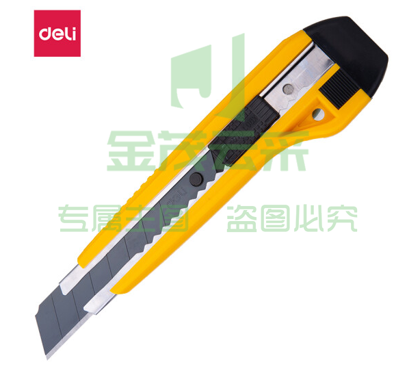 得力(deli)大号耐用美工刀 2041 颜色随机 得力壁纸刀(20个起售，偏远区域下单请电话咨询)（可当天配送发货）