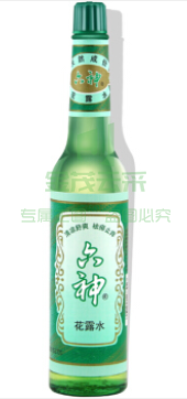 六神 195ml 花露水经典老式玻璃瓶装 清凉舒爽 祛痱止痒 夏季防痱去暑祛除气味去痱（可当天配送发货）