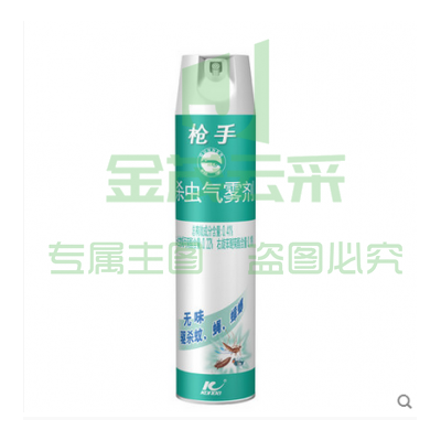 枪手 600ML 杀虫气雾剂 无味 枪手杀虫剂（小螳螂无味）pcyg-202212283713（可当天配送发货）
