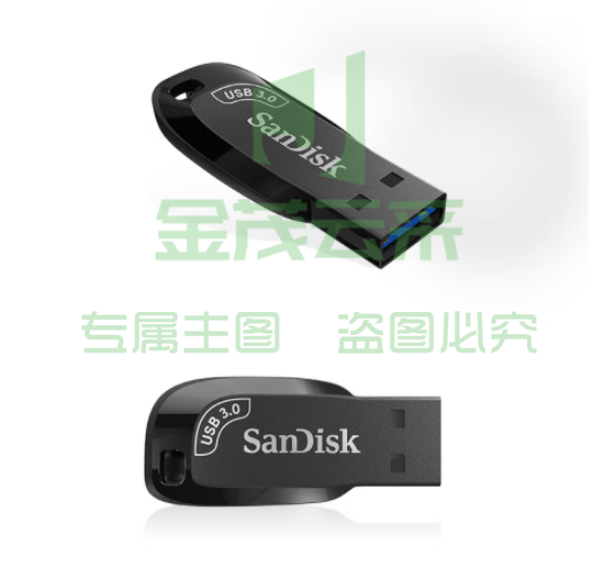 闪迪(SanDisk)64GB USB3.0 U盘 CZ410酷邃 读速100MB/s（可当天配送发货）