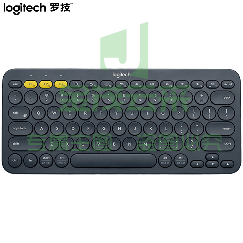 罗技（Logitech）K380 键盘 蓝牙键盘 深灰色