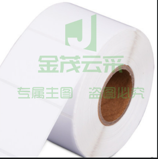 得力 12001 三防热敏标签纸 100*100mm-500张 白色
