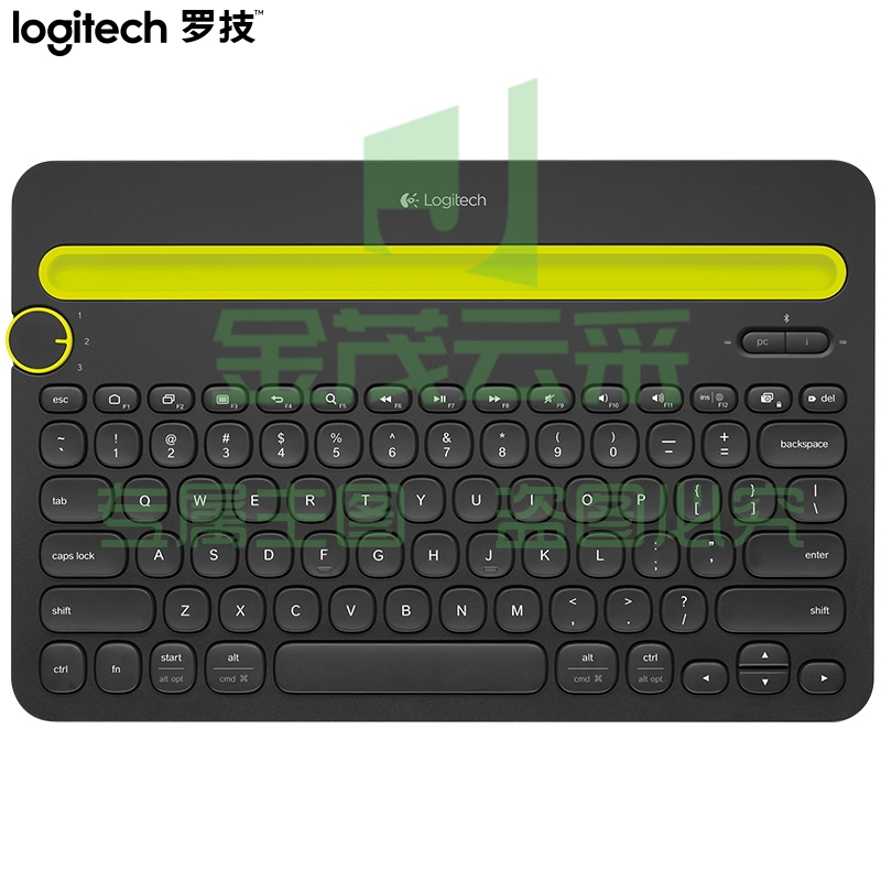 罗技（Logitech）K480 键盘 蓝牙键盘  黑色