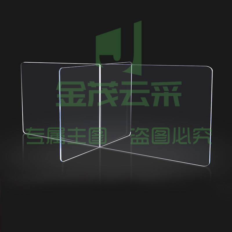 中伟(ZHONGWEI) DNY-1 食堂餐桌阻隔板 保护板隔离板防飞沫十字挡板亚克力板110*58*45cm
