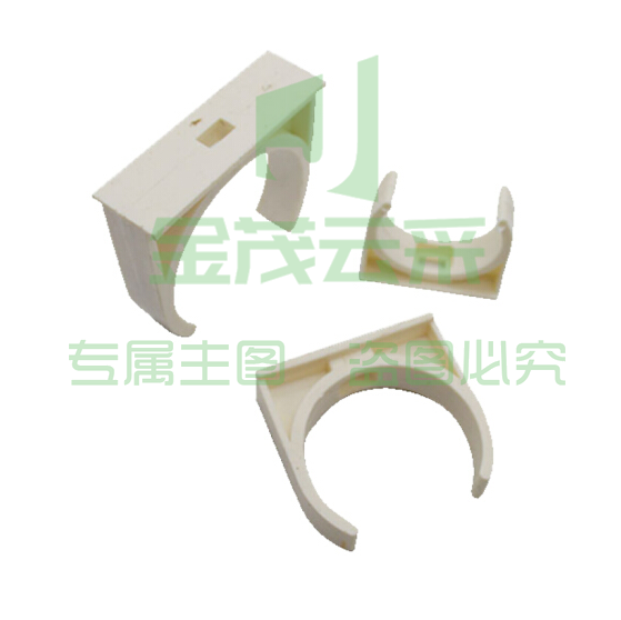 PPR  U型管卡  坐卡塑料带扣管卡线管卡子