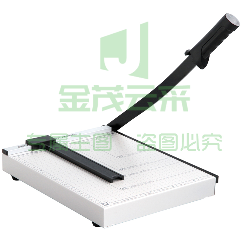 得力8014 切纸机白灰色