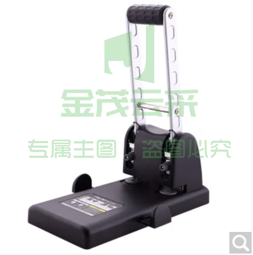 得力(deli)两孔重型打孔机档案装订打孔机配件冲头\/打孔机机垫 0130两孔重型打孔机(黑)(台)