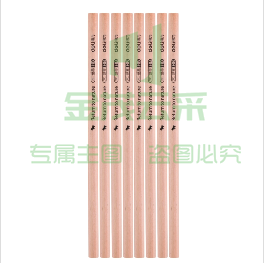 得力S950原木HB铅笔 素描绘图学生铅笔72支/桶(5桶起售，偏远区域下单请电话咨询)