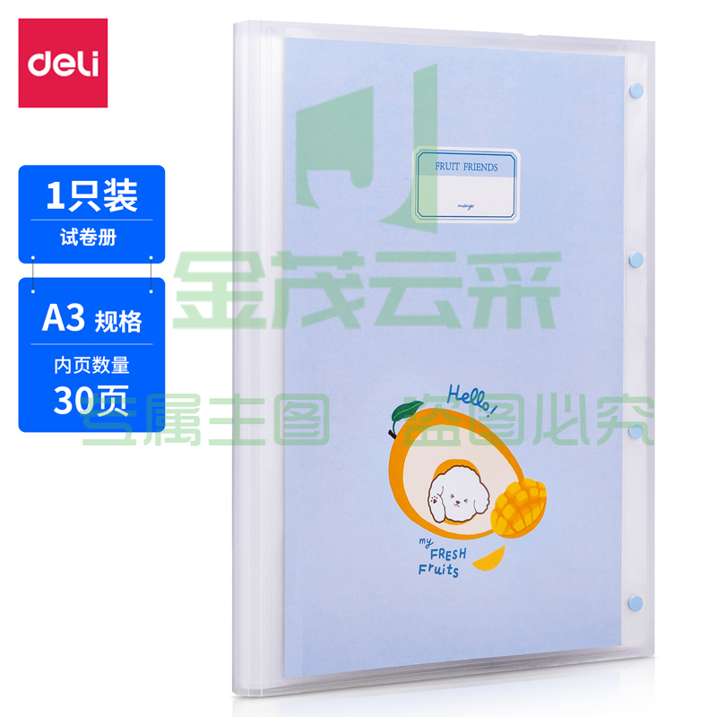 得力72482_30页试卷册(蓝)(个)XTGM02240913415267
