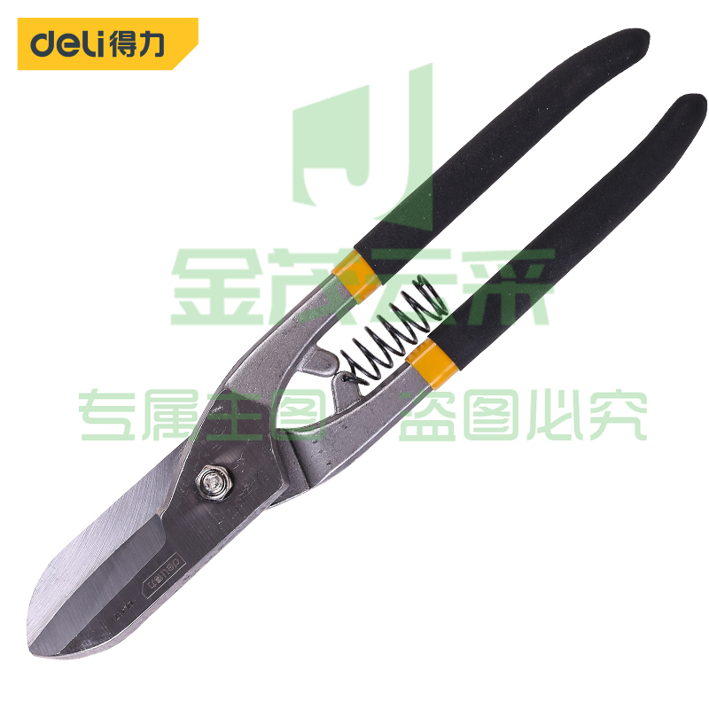 得力DL4371 德式铁皮剪10