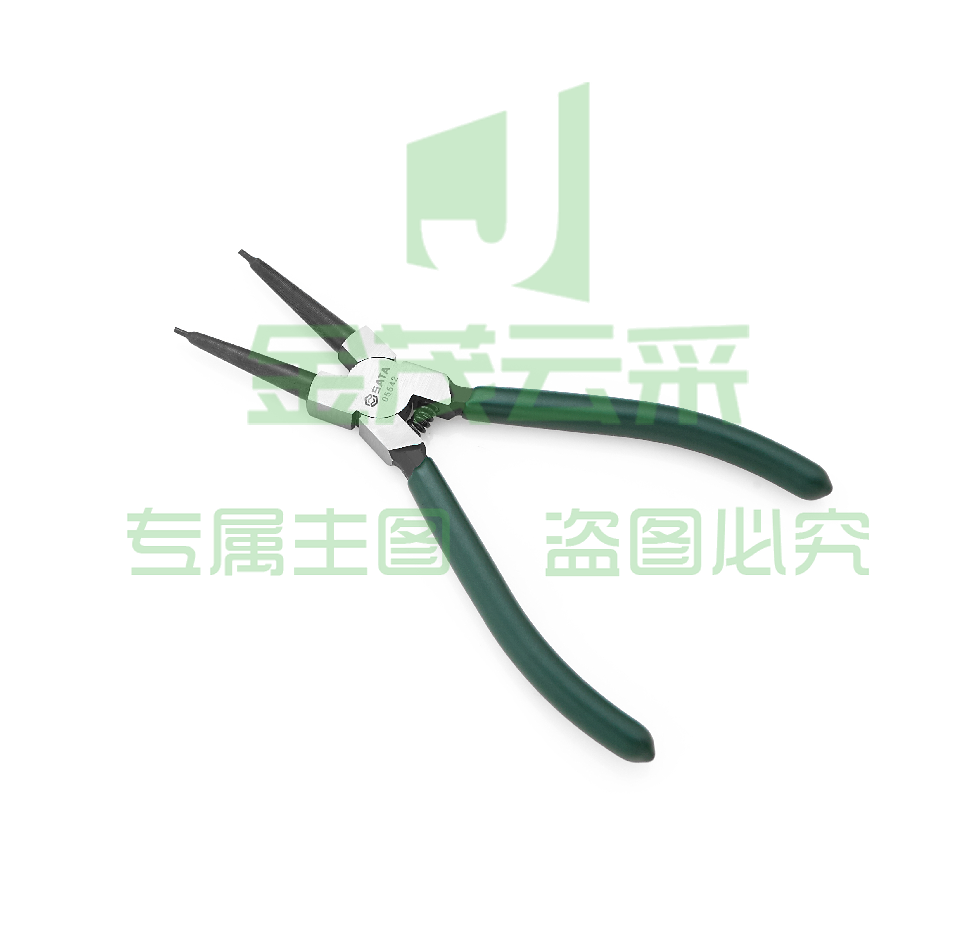 世达(SATA)05542 7寸穴用直口卡簧钳
