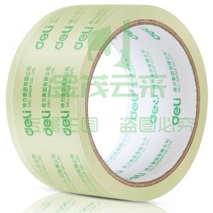 得力 30246 透明封箱胶带 10卷/筒 5筒起售 偏远地区下单请电话咨询
