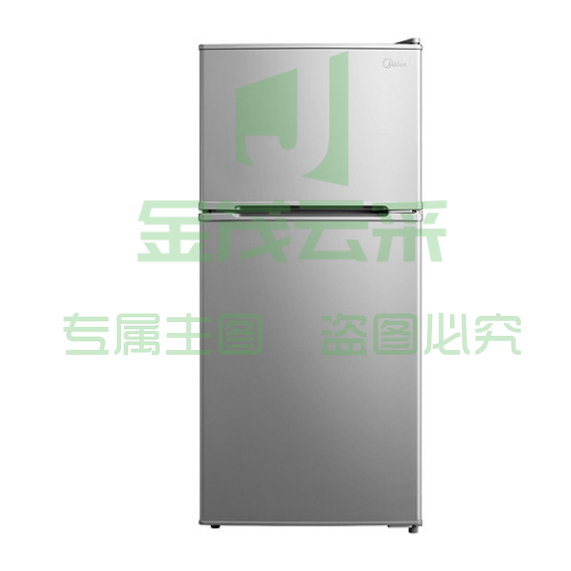 美的(Midea)112升节能冰箱双开门迷你 BCD-112CM
