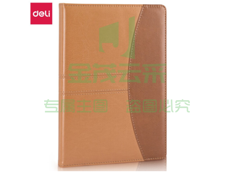 得力(deli)7920 皮面商务记事本 18K 160页(10本起售，偏远区域下单请电话咨询)
