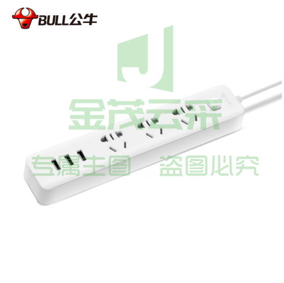 公牛 3位插排3USB插座 线长3米 GN-B403U DBJ202304081456305