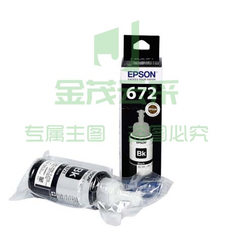 爱普生 T672 原装墨水 T6721-T6724 四色套装(单位 套)