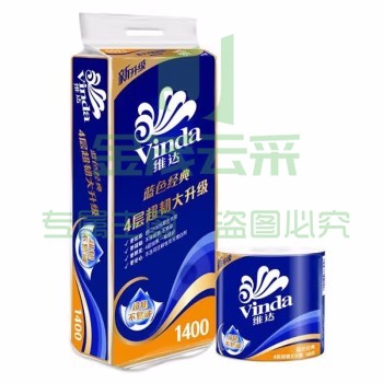 维达 V4069-2 卷纸 140g/卷 10卷/提 6提/包(单位 提)
