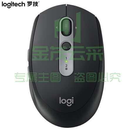 罗技 M590 蓝牙无线鼠标 石墨黑(单位 个)