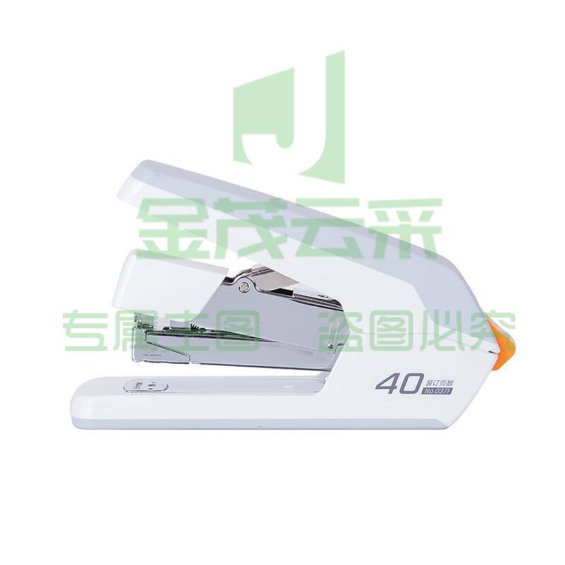 得力 0371 订书机 （12#钉) 颜色随机 办公用品