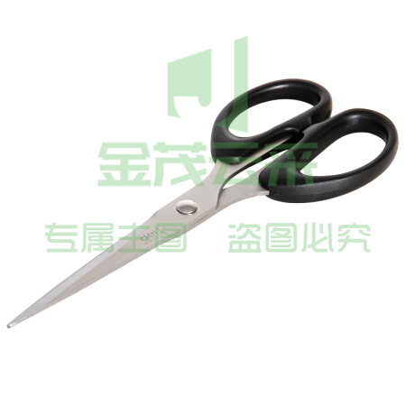 得力 6034 办公剪刀 160mm 颜色随机  12把/盒(单位 把)