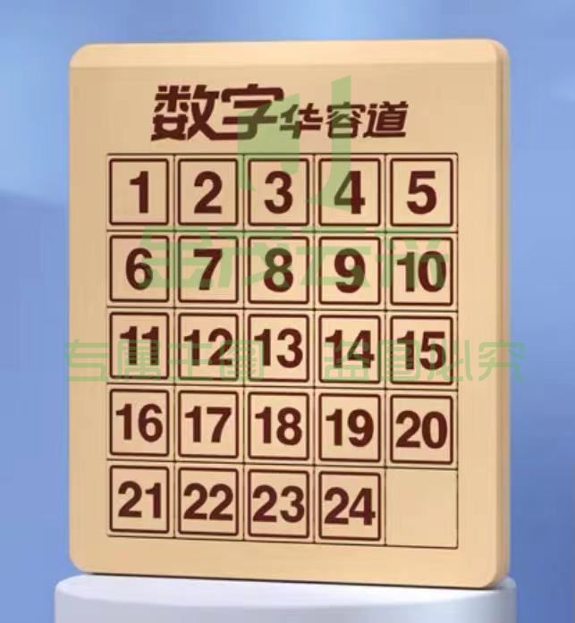  5*5 磁力数字华容道(单位 个)