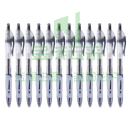 晨光 GP1163 按动中性笔 0.5mm 12支/盒 (红色)(单位 支)