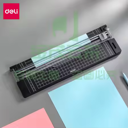 得力 14251 小型裁纸刀 A4 黑色