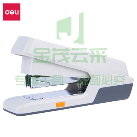 得力 0476 两段式省力订书机 12#/白色