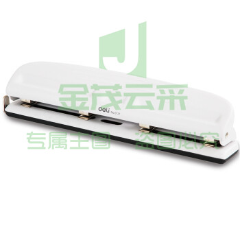得力 0121 φ6mm四孔孔距可调节打孔机 颜色随机
