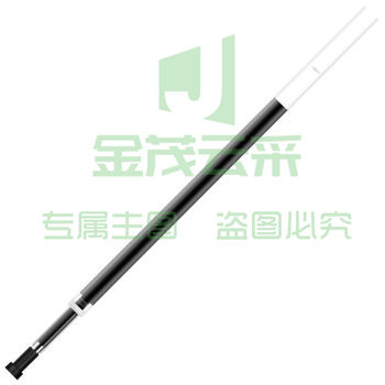 得力 6906 0.5mm 子弹头中性按动笔芯 黑色 20支/盒(单位 支)