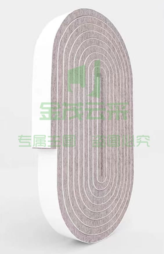 巨联 5*1000cm 静音脚垫 灰色(单位 卷)