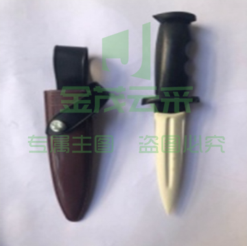 模拟橡胶匕首模型道具匕首训练表演道具玩具仿真影视道具橡胶