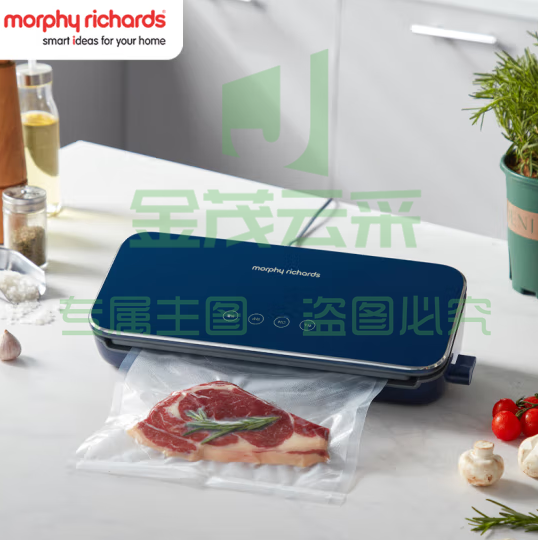 摩飞电器(Morphyrichards)真空封口机保鲜机家用包装机封口机干湿两用全自动食品抽真空料理机MR1118