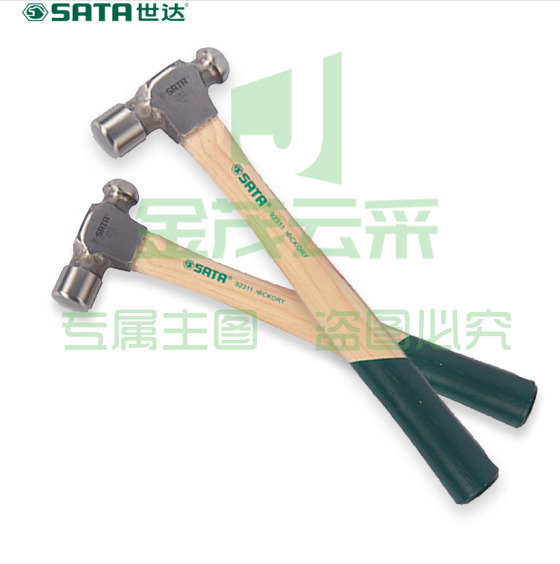 世达SATA木柄圆头锤钉锤榔头92312安装锤1磅