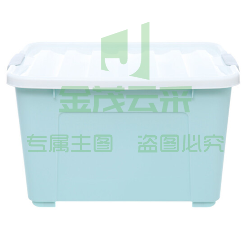 禧天龙(Citylong)X-6155 收纳箱 大号收纳箱 80L 蓝色 2个装