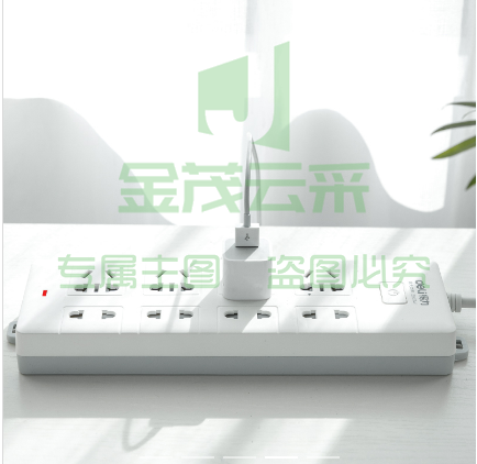 得力 18258 延长线插座(白) (单位：只)