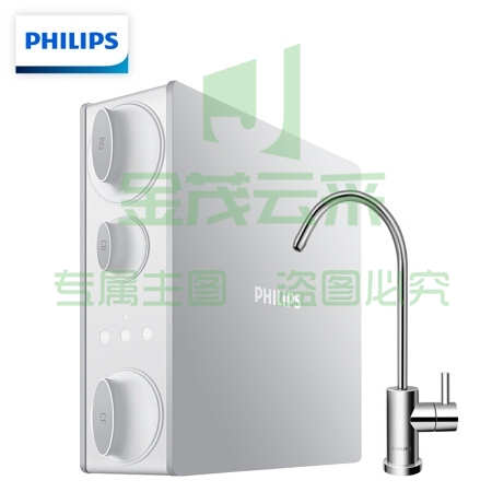 飞利浦(PHILIPS) 家用净水器 400加仑无桶反渗透直饮纯水机 阿波罗AP400