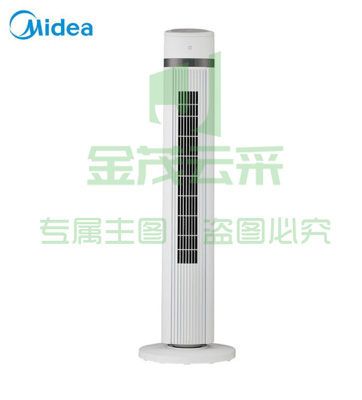 美的 (Midea)电风扇家用塔扇立式摇头定时落地扇无叶风扇 ZAE09MA