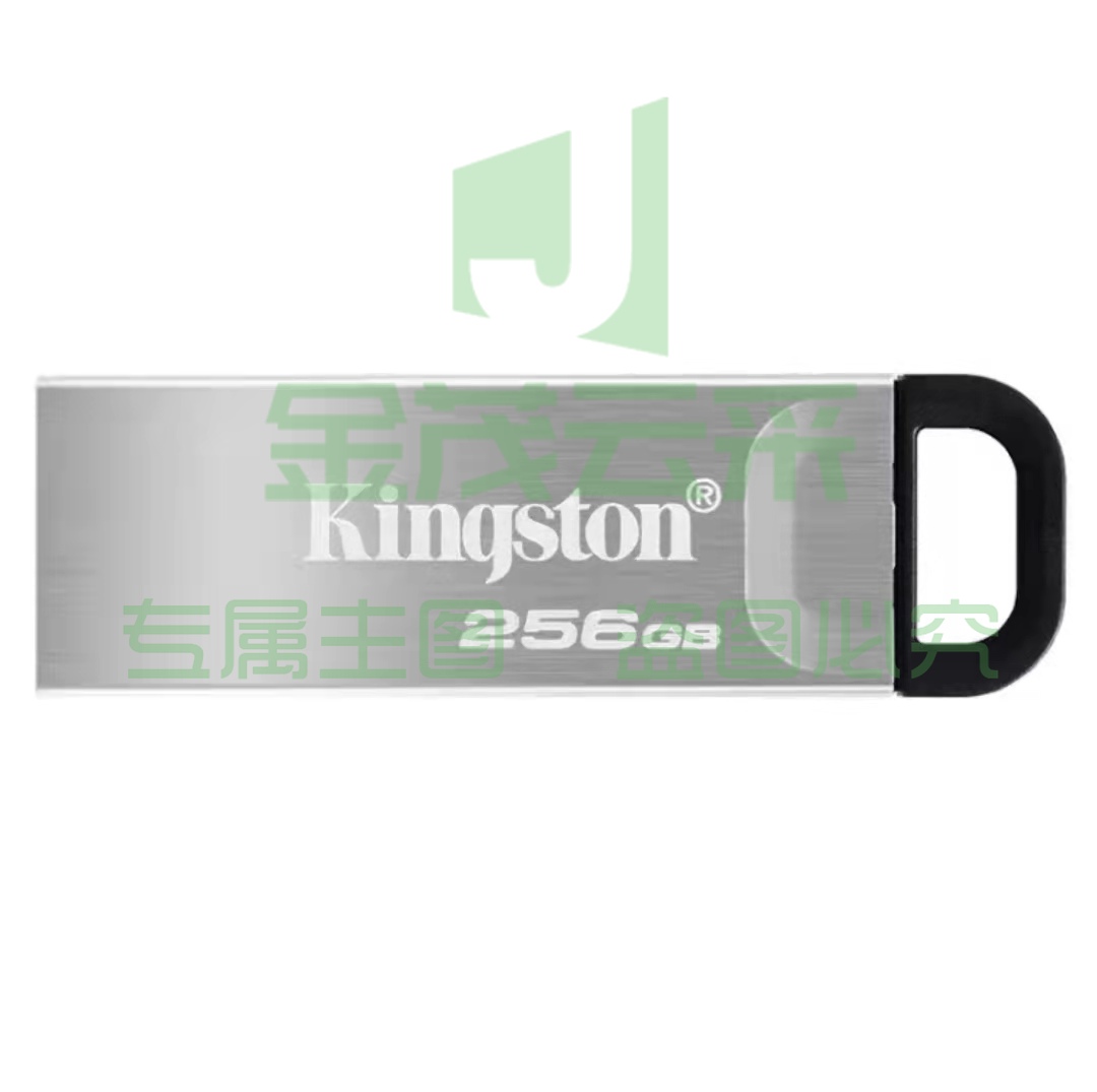 金士顿(Kingston)256GB USB 3.2 Gen 1 U盘 DTKN 金属外壳 读速200MB/s